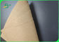 100% puramente hojas lavadas impresas 0.8m m del papel de Kraft de la tela para el artículo del equipaje
