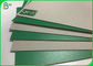 1.5m m durable 1.8m m reciclaron a Grey Paper Cardboard Sheets montado verde 70 * el 100cm